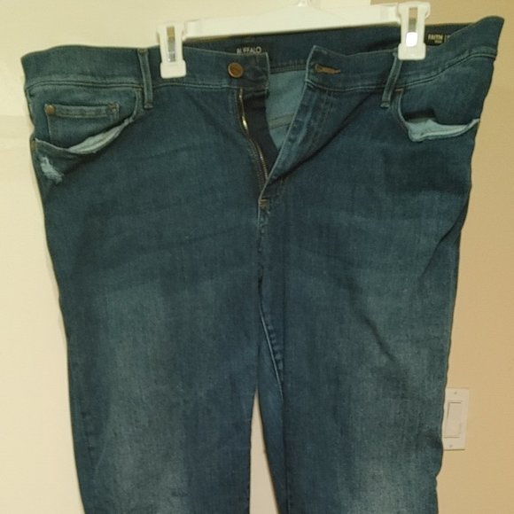 Dark Wash Flare Jeans - Picture 1 of 4